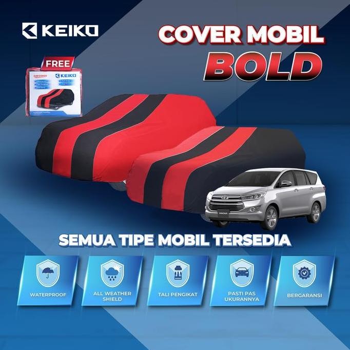 Promo Cover Sarung Selimut Penutup Tutup Body Mobil Waterproof Outdoor Warna Rush Terios Innova Rebo