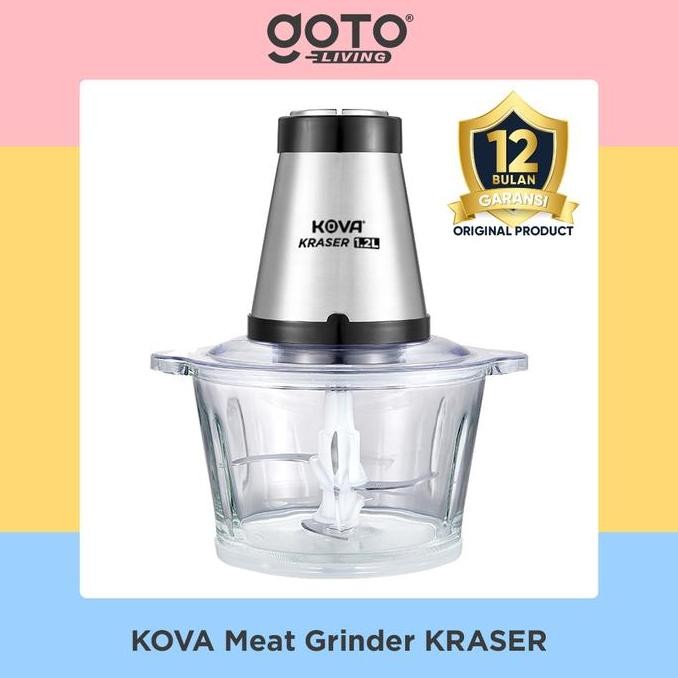 Kova Kraser Meat Grinder Blender Food Chopper Penggiling Daging Sayur