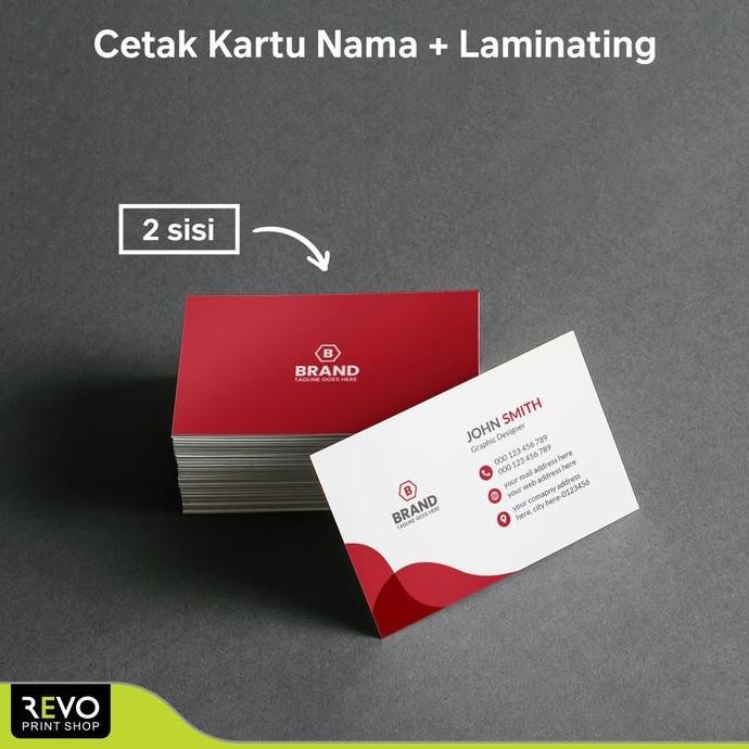 

TERMURAH - Kartu Nama + Laminating / Cetak Kartu Nama / Name Card Bussiness card