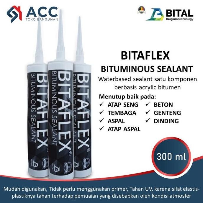 Bitaflex Bitumen Sealant Bituminous Sealant Warna Hitam Allshop