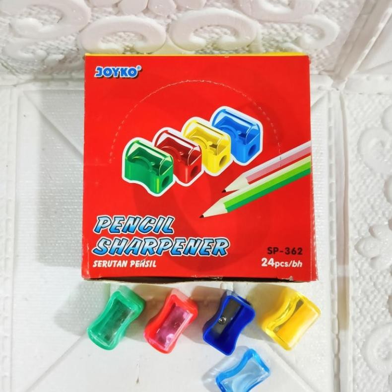 

Termurah Rautan Serutan /Sharpener Joyko SP-362 1pak isi 24pcs UJZ-26