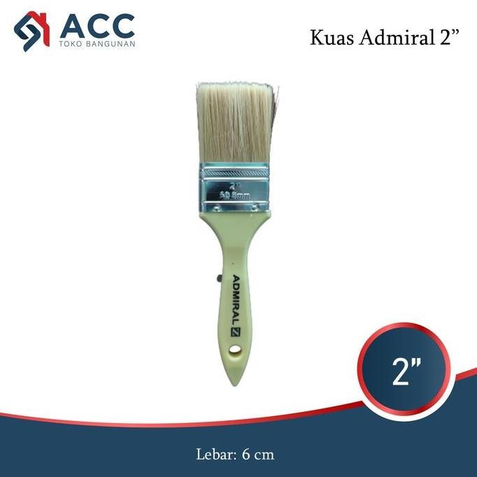 Kuas Cat Admiral 2 Inch / Kuas Cat Besar / Kuas Cat 2" Allshop