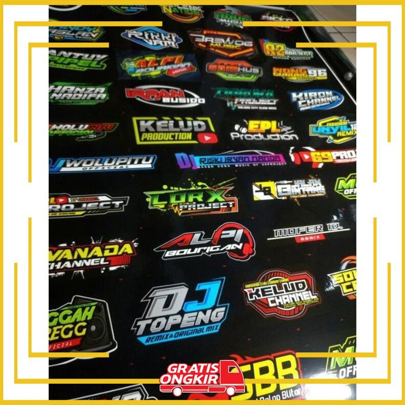 

Desain Baru Stiker Remixer DJ - Pack Isi 45 Sticker - 69 PROJECT AJY ONE ZERO MCPC Viral Kekinian Terbaru 2025 OB-31