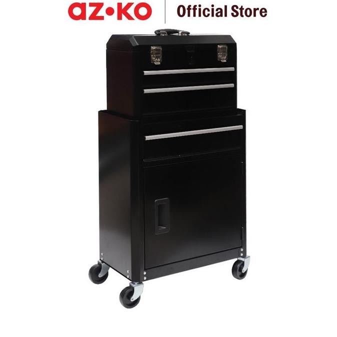 TERBARU - TACTIX KABINET PERKAKAS 2 IN 1 - HITAM