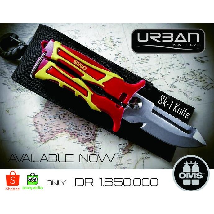 

Promo!! OMS SK1 Scissor / Knife point