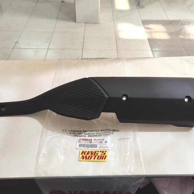 TERBARU - cover knalpot / tameng knalpot / pelindung knalpot MT15, MT-15 (BK6)