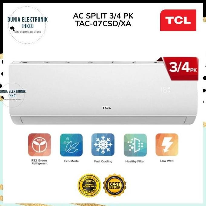 TERLARIS - AC TCL 3/4 PK TAC-07CSD/XA AC TCL 3/4 PK | tcl tac 07 csd xa LOW WATT