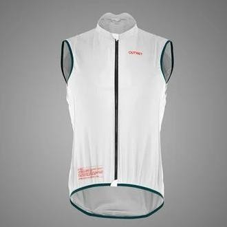 NEW Rompi Sepeda - Outwet Vest-WPT - White Red Logo