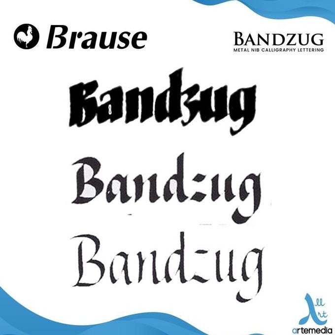 

NEW Brause Set 3 Metal Nib Calligraphy Writing