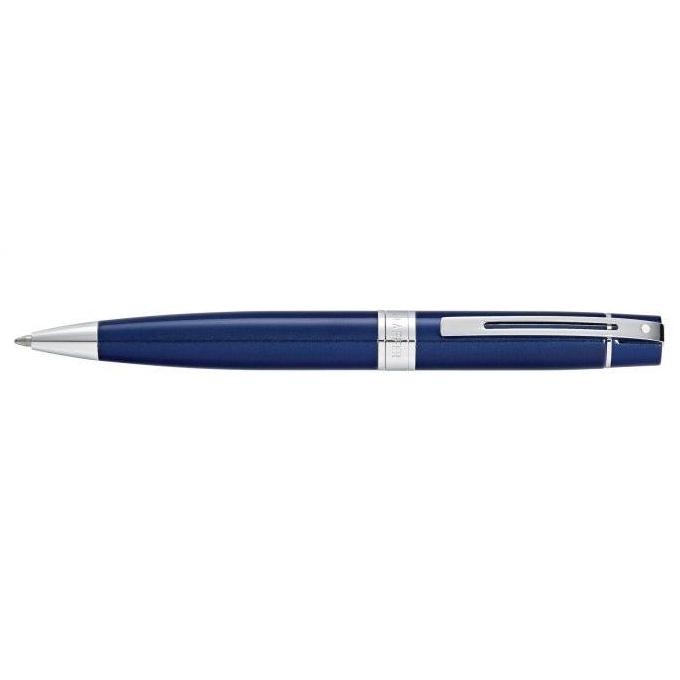 

Sheaffer 300 Glossy Blue Lacquer Ballpoint Pen