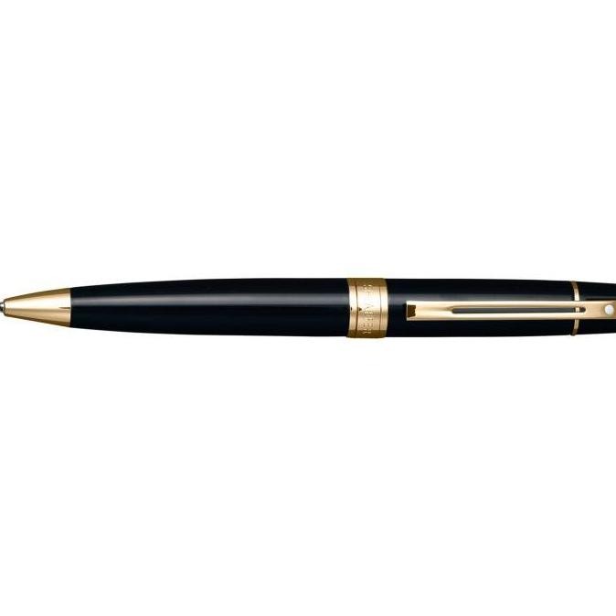 

Sheaffer 300 Glossy Black with Gold Tone Ballpoint Pen