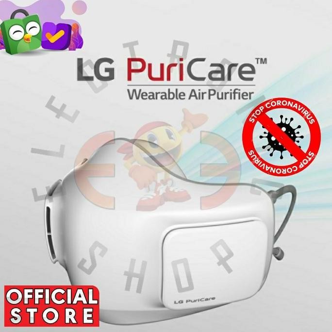Lg Puricare Wearable Air Purifier With Hepa Filter