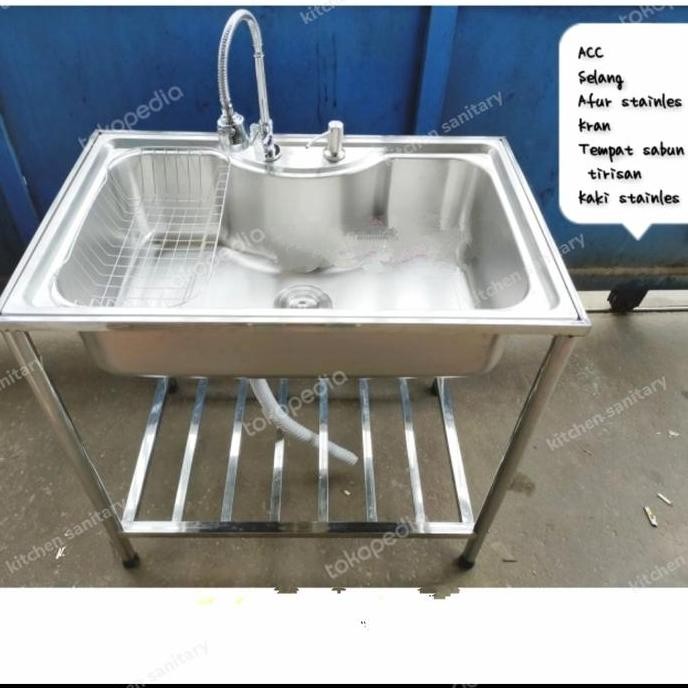 NEW kitchen sink 1 lubang portable