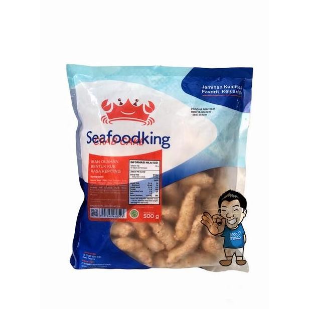 

Seafood King Fried Crab Cake Olahan Ikan 500g