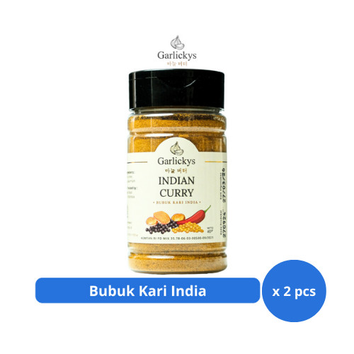 

GARLICKYS Bubuk Kari India Premium Quality 40gr x 2 pcs