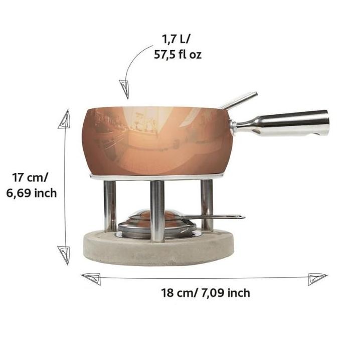 

Boska Fondue Set Copper
