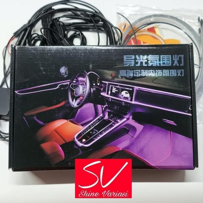 TERMURAH - Led ambience Light Atmosphere Lamp Laser RGB Interior Mobil