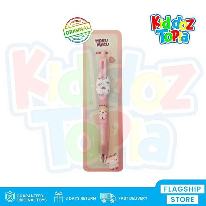 

Adinata Haru Miku Rubber Gel Pen Pink 2452-2171