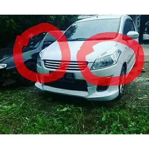 // Aksesoris eksterior modifikasi mata sipit eyelid mobil suzuki ertiga //