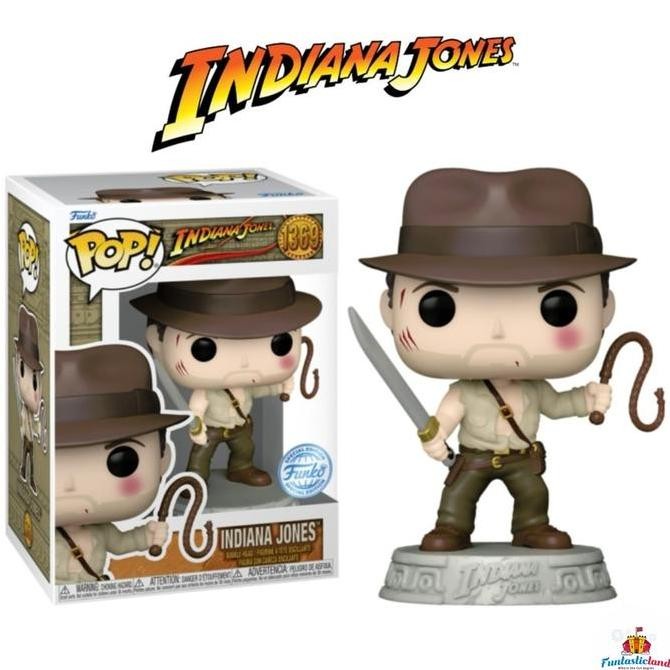Original Funko POP  Indiana Jones - Indiana Jones in Action #1369