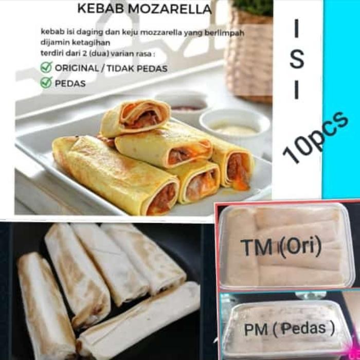 

Kebab Mozarella -Isi 10 New Best Quality 100% Original