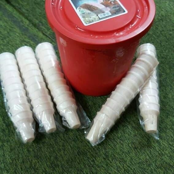 

Paket Es Krim + Corong Cone Ice Cream Eskrim Diamond Ember Bulk 8L New Best Quality 100% Original