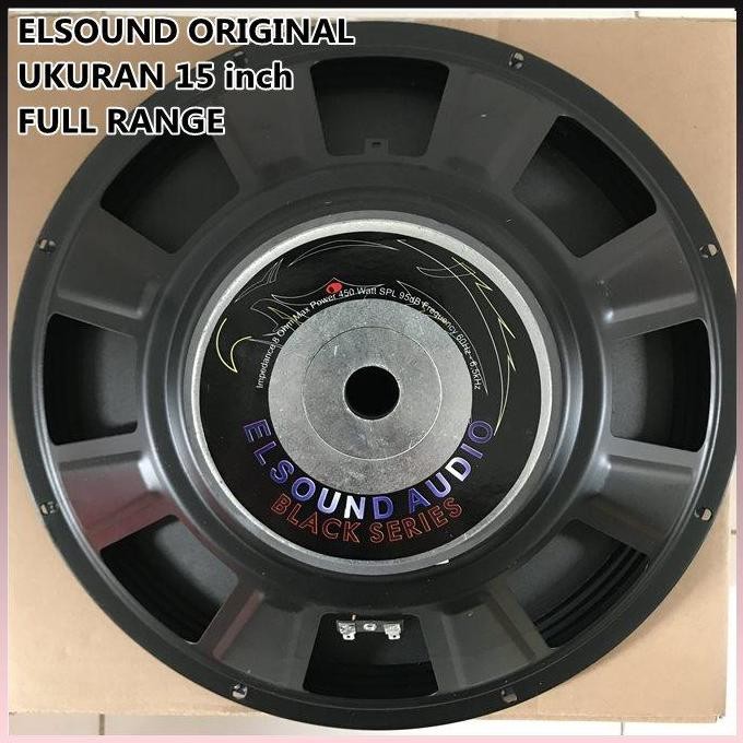 Speaker Woofer 15 Inch Elsound 15In 15Inch Full Range Original