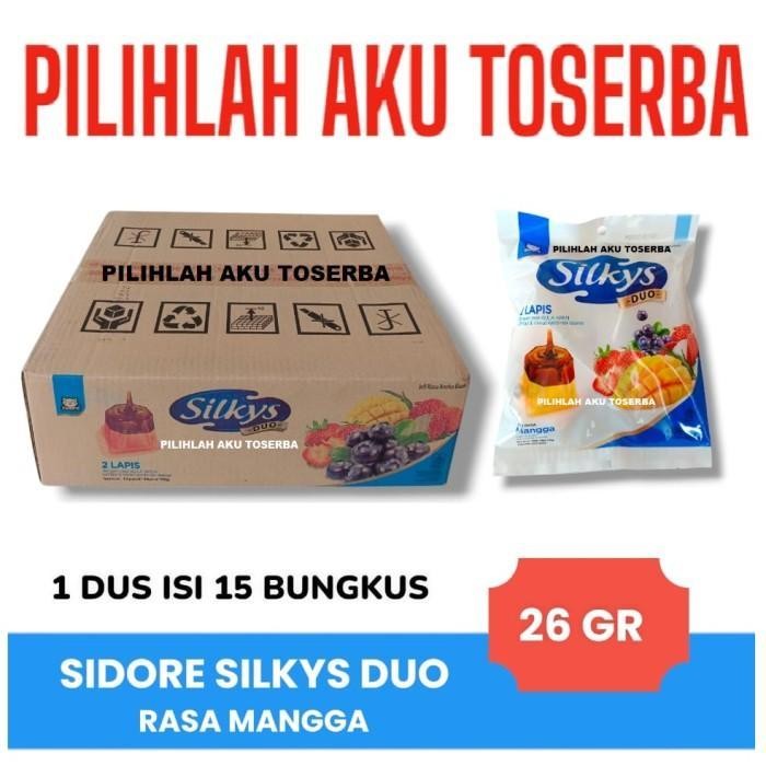 

Jelly Silkys Duo Lapis Mango Mangga Isi 10 Pcs - ( Harga 1 Dus ) Terbaru Best Quality 100% Original