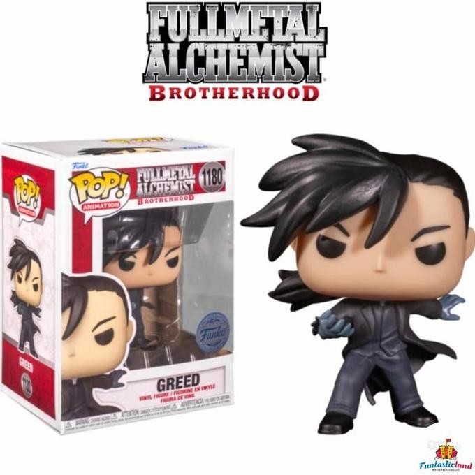 Funko POP Fullmetal Alchemist: Brotherhood - Greed (EXCLUSIVE) #1180