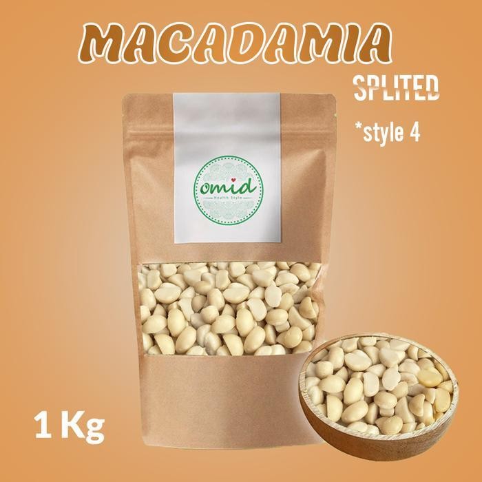 

1 Kg - Raw Macadamia Style 4 | Kacang Macadamia Mentah Style 4 Termurah Best Quality 100% Original