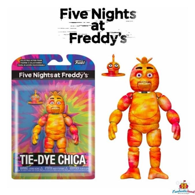 Funko Articulated Figures FNAF Special Delivery - Tie Dye Chica