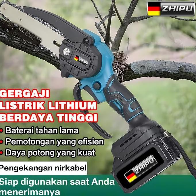 Gergaji Mesin Mini Multifungsi 4/6/8 Inch Tanpa Kabel Allshop