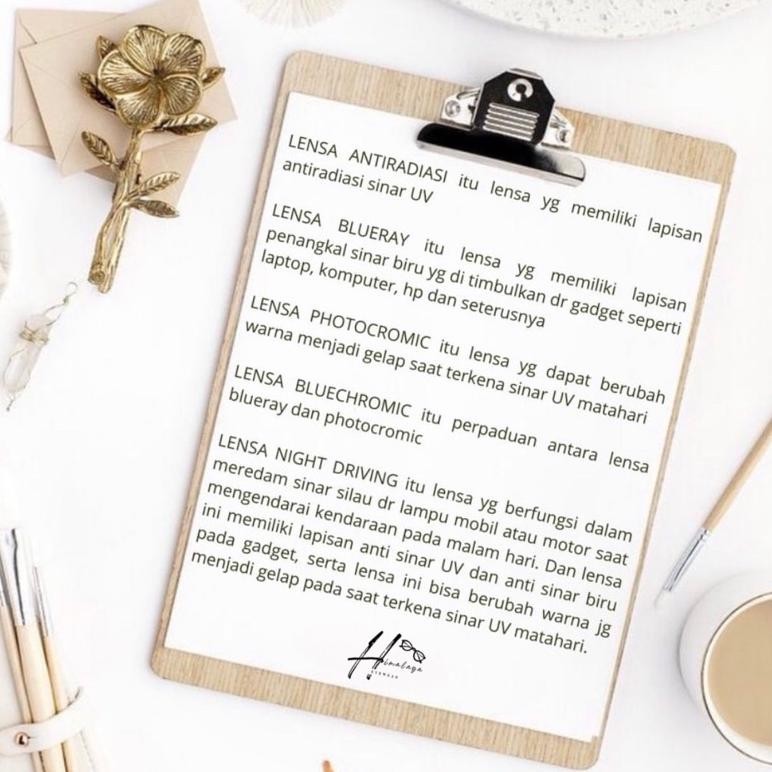 Original Paket Photocromic | Kacamata Minus | Cat Eye Challa | Kacamata Wanita 1052 If56