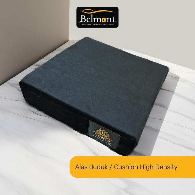 Alas Duduk Belmont Cushion ( Busa tebal 10 cm ) Kain Bludru Foam Kursi