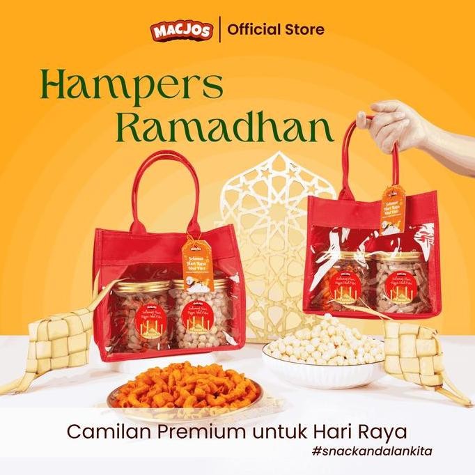 

MACARONI JOS Hampers Ramadhan Snack Cemilan Macaroni Pilus Basreng