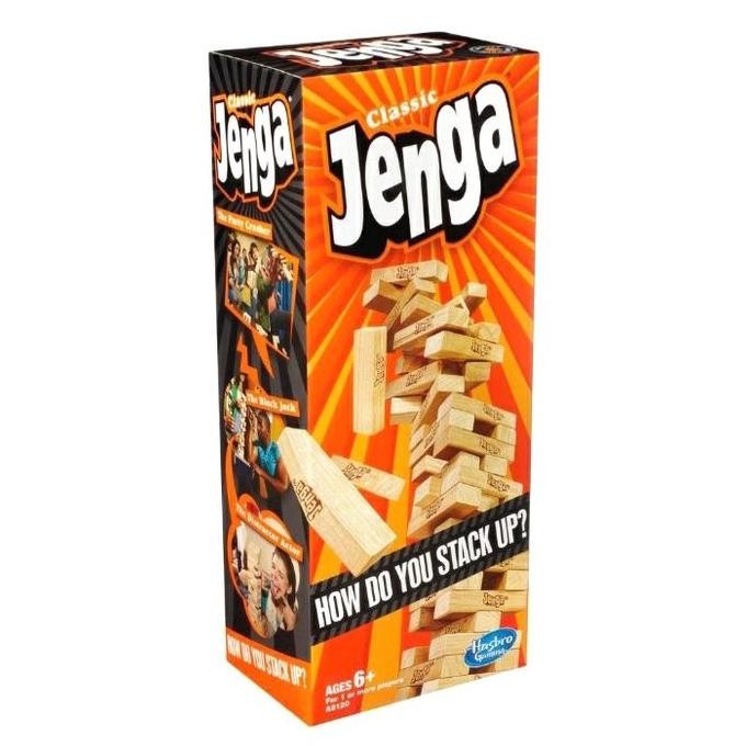 Promo Classic Jenga/Jenga Original Hasbro/Classic Jenga Hard Wood COD