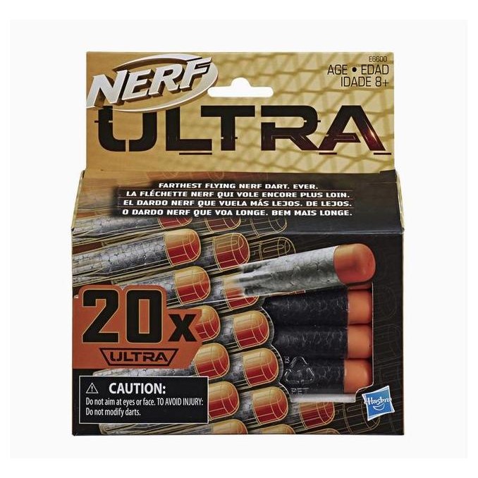 Promo NERF ULTRA DART 20x FARTHEST FLYING NERF DART PELURU ORIGINAL HASBRO COD