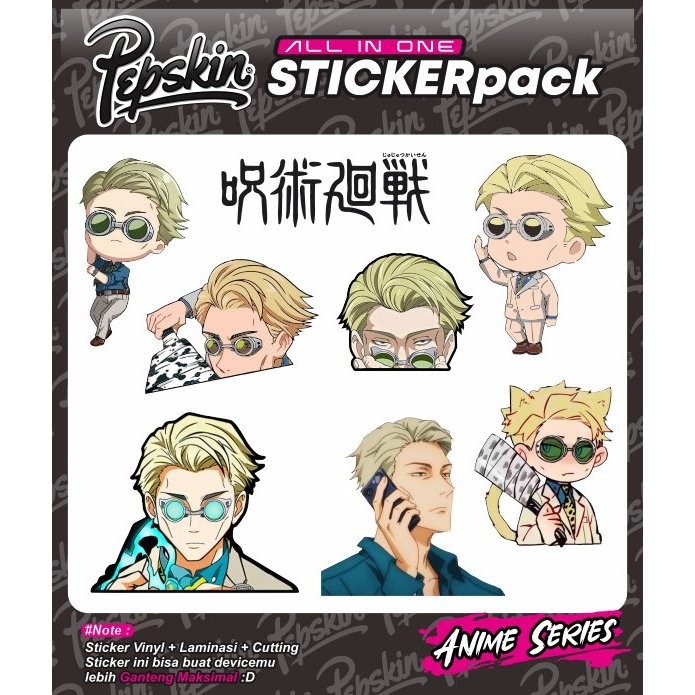 

[COD] Garskin Stiker Pack Jjk Nanami Label Custom Presisi Terlaris