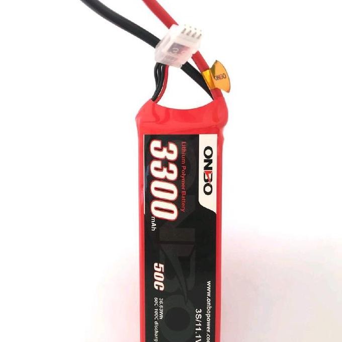Lipo 3s 11.1v 3300mah 50-100c Onbo Power - Berat 273 gram - Toy, Control, Remote Baterai