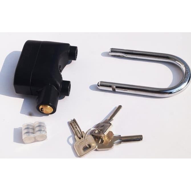 Gembok alarm cakram motor anti maling nmax xmax adv pcx universal [terbaik]