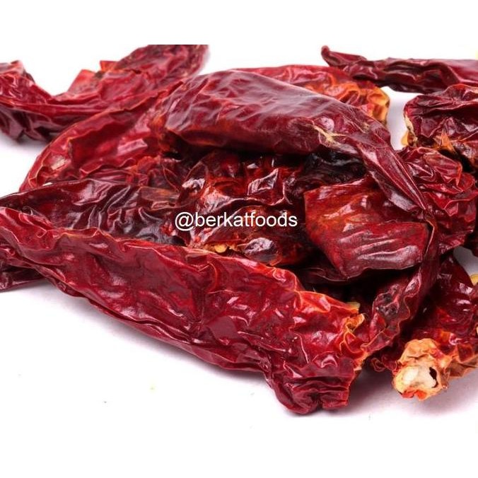 

] Dry Red Chili India / Cabe Kering Indian / Whole Chillies Mirch Chilli