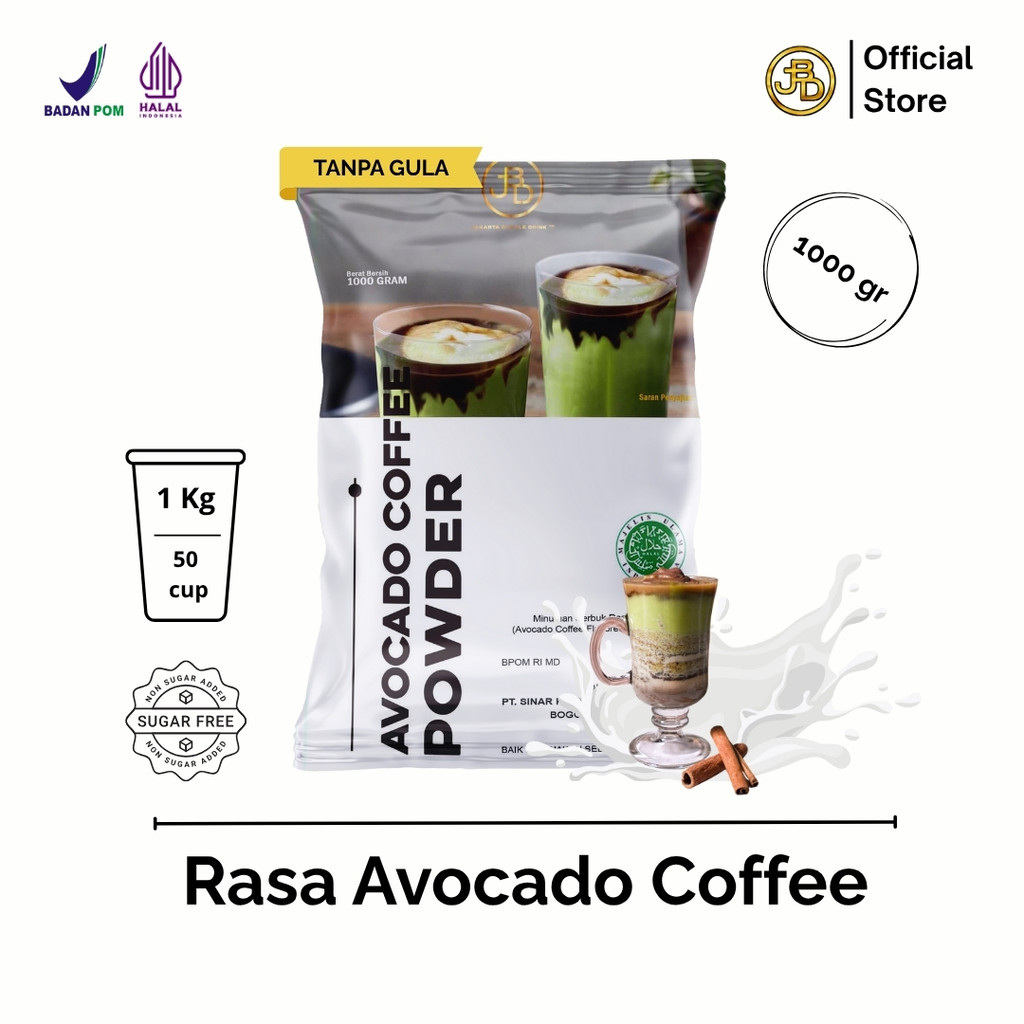 

Bubuk Minuman Premium AVOCADO COFFEE -Jakarta Bubble Drink | BPOM&HALAL