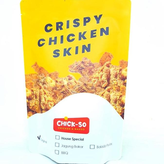

#@#@#@#@] CHICK-SO CHICKEN CRISPY SKIN 80gr