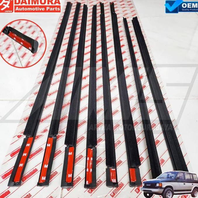 KARET PELIPIT LIS KACA PINTU PANTHER MIYABI SAMURAI KAROSERI SHORT LONG