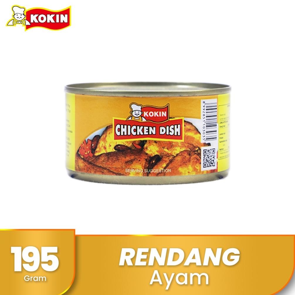 

fth- gh-67 Rendang Ayam Makanan Kaleng Instan Siap Saji Halal 195 Gr - Kokin Hemat Murah
