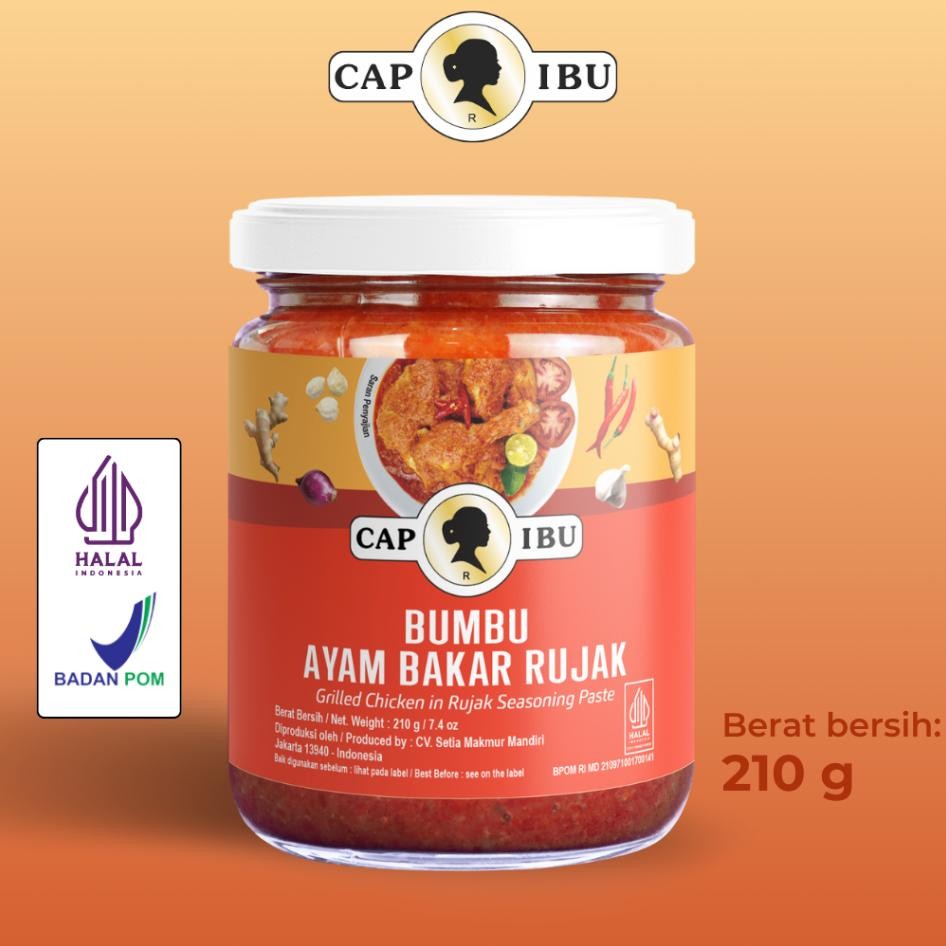 

Cap Ibu Bumbu Ayam Bakar Rujak