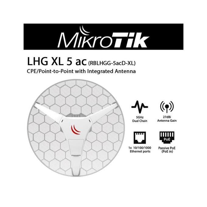 Mikrotik Lhg Xl 5 Ac Rblhgg-5Acd-Xl New Stok