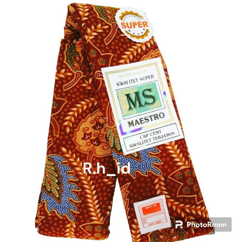 Quality Kain Jarik Panjang Batik Halus Cap Cent Ms Maestro Kwalitet Super Samping Ibu Melahirkan Ber