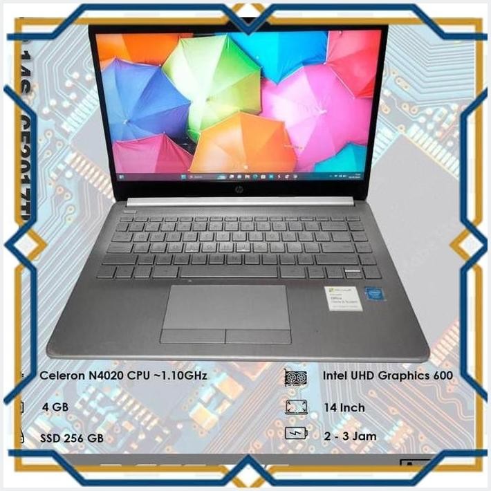 [ART] HP 14S - CF2017TU - CELERON N4020 - RAM 4 GB - SSD 256 GB