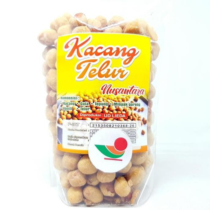 

><><><] LIEDA KACANG TELUR NUSANTARA 200gr | TELOR OVEN GARUDA TANAH CAMILAN